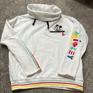 Disney White and Mint Hoodie